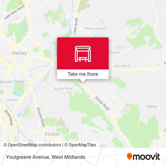 Youlgreave Avenue map