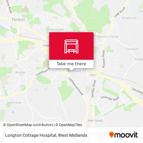 Longton Cottage Hospital map
