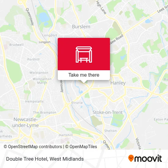 Double Tree Hotel map