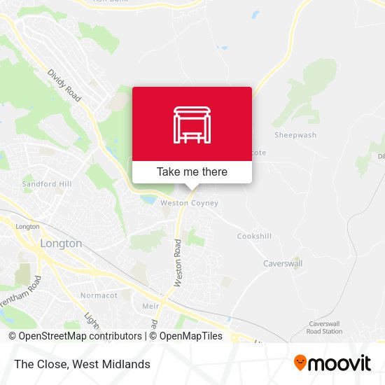 The Close map