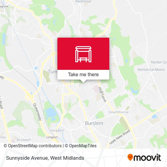 Sunnyside Avenue map