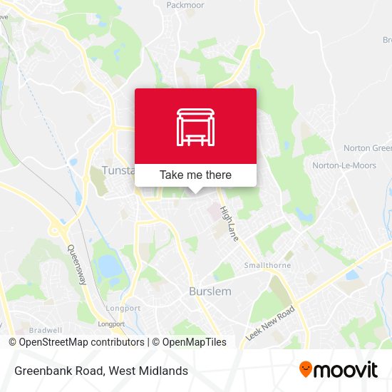 Greenbank Road map