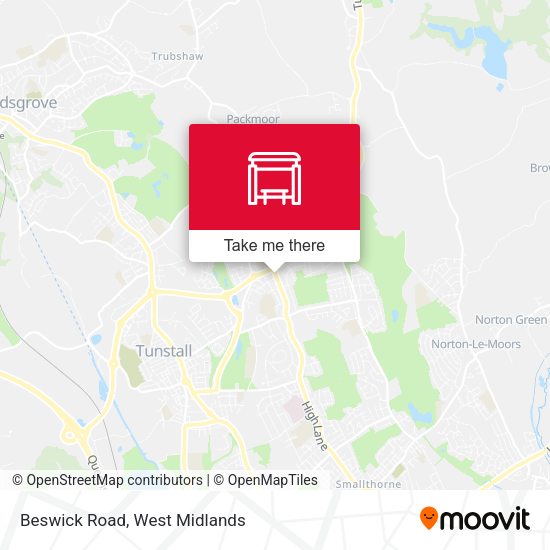 Beswick Road map
