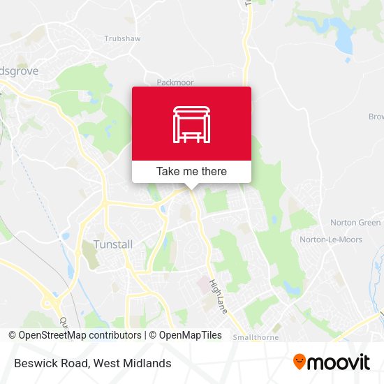Beswick Road map