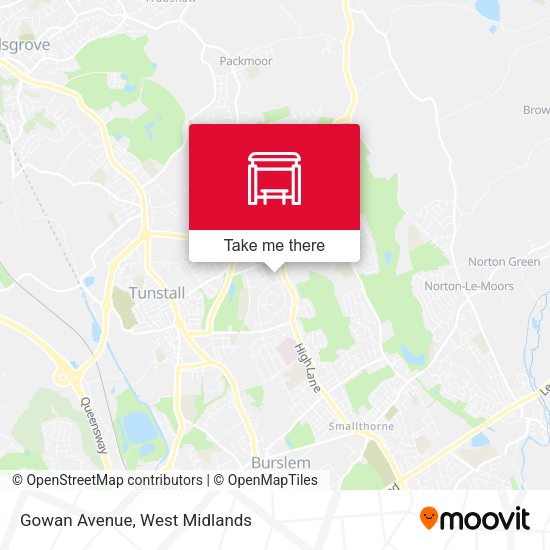Gowan Avenue map