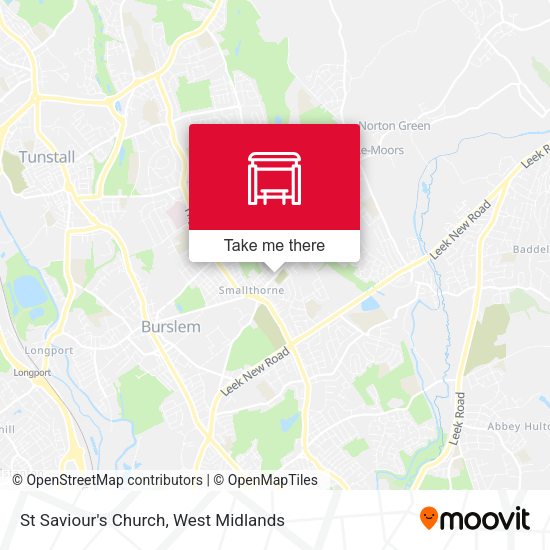 St Saviour's Church map