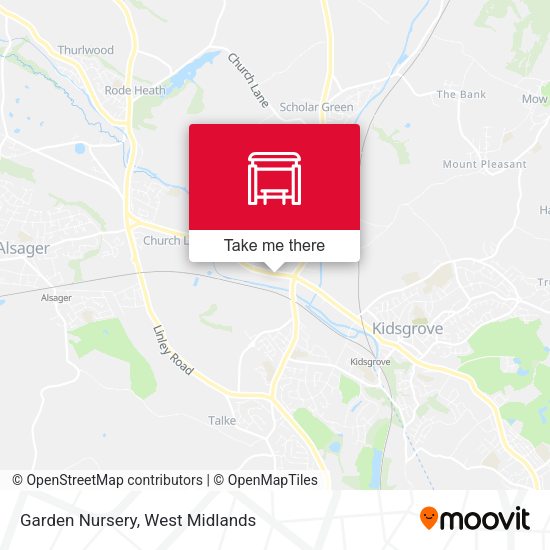 Garden Nursery map