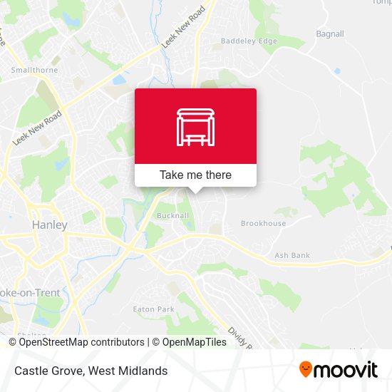 Castle Grove map