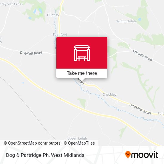 Dog & Partridge Ph map