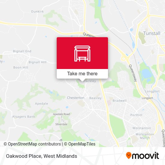 Oakwood Place map