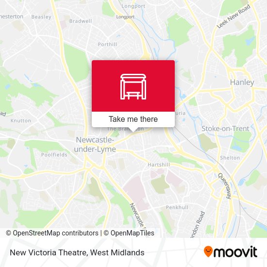 New Victoria Theatre map