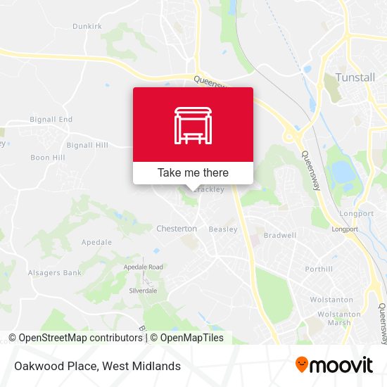 Oakwood Place map
