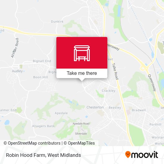 Robin Hood Farm map