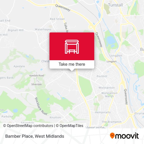 Bamber Place map