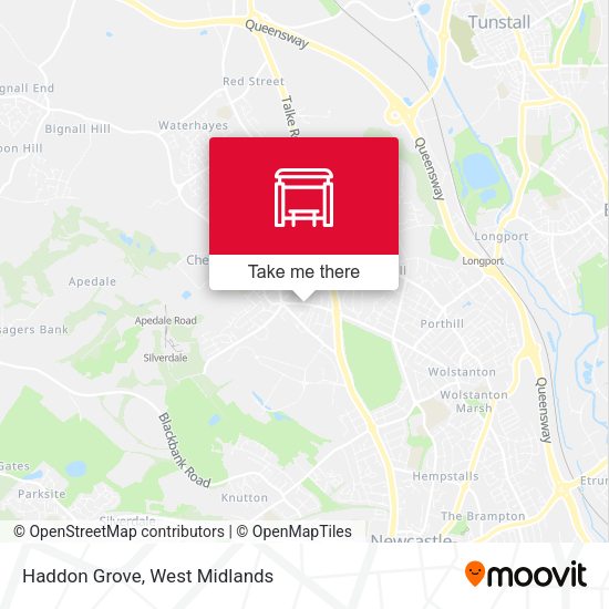 Haddon Grove map