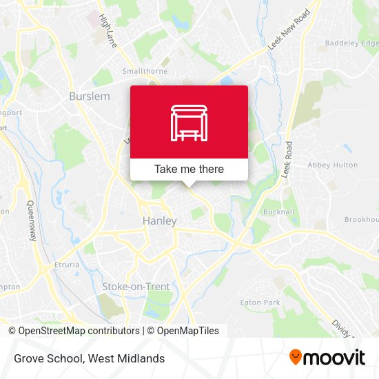 Grove School map