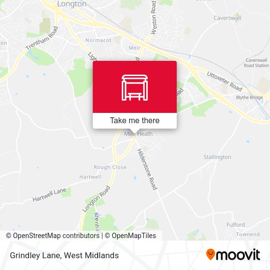 Grindley Lane map