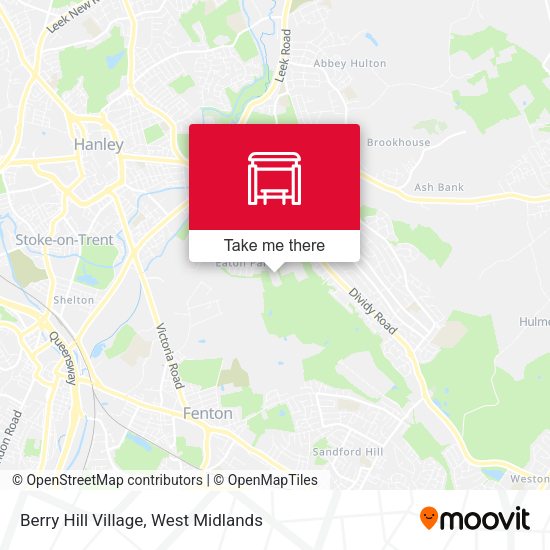 Berry Hill Village map