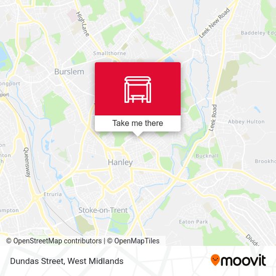 Dundas Street map