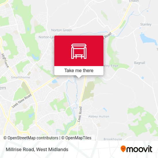 Millrise Road map