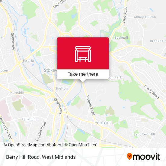 Berry Hill Road map
