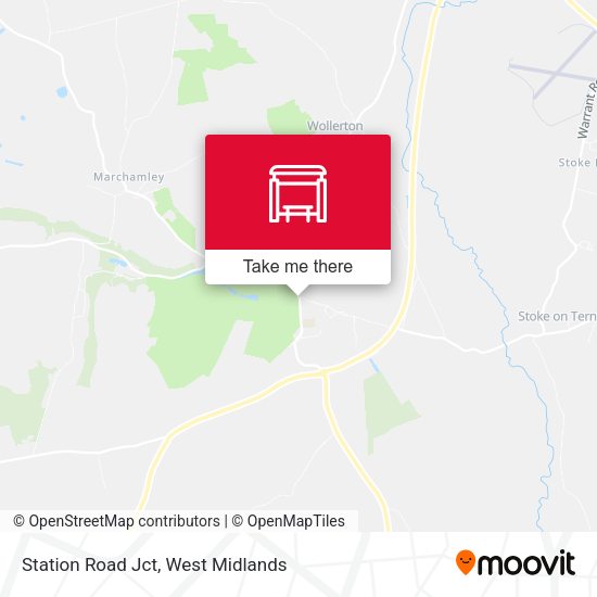 Station Road Jct map