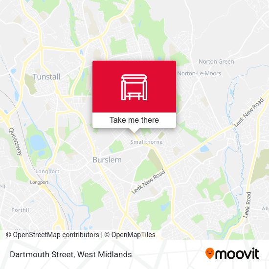 Dartmouth Street map
