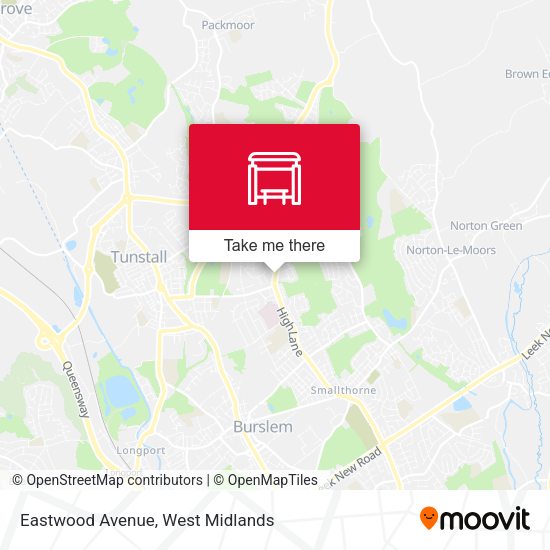 Eastwood Avenue map