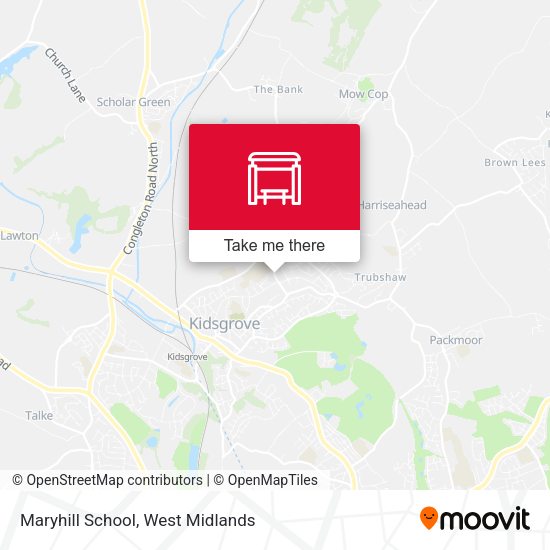 Maryhill School map