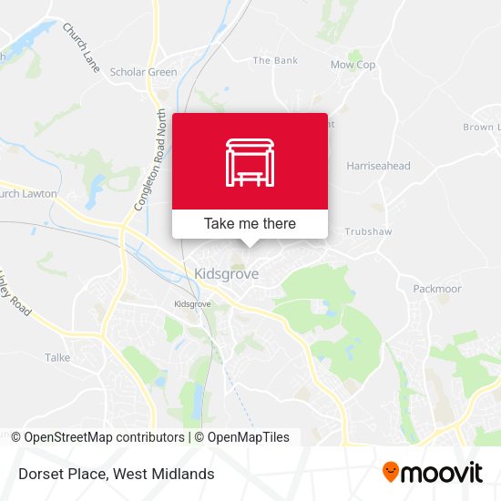 Dorset Place map