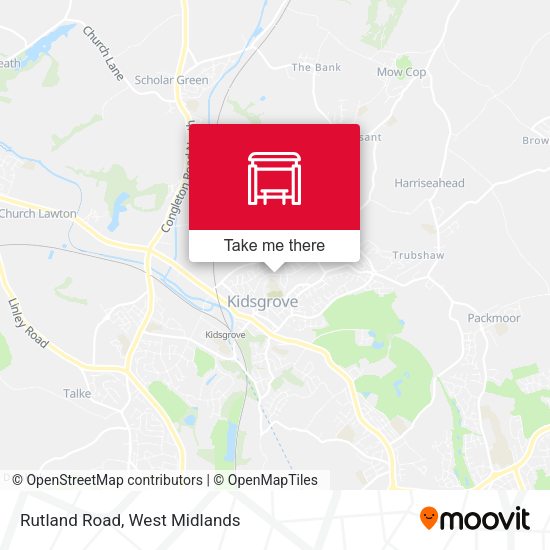 Rutland Road map