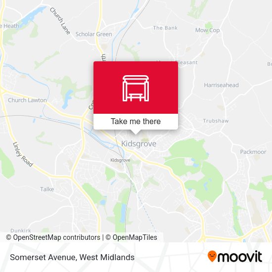 Somerset Avenue map