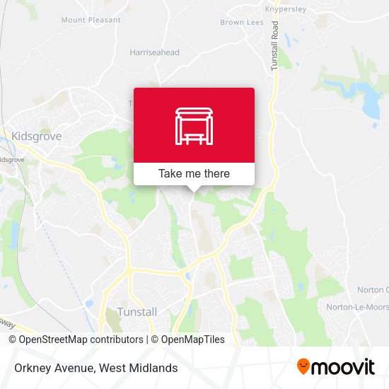 Orkney Avenue map