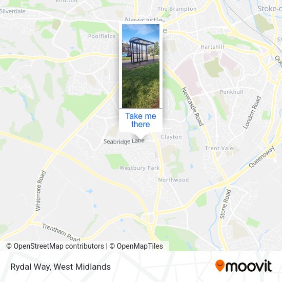Rydal Way map