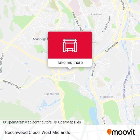 Beechwood Close map