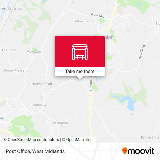 Post Office map