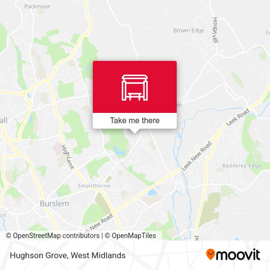 Hughson Grove map