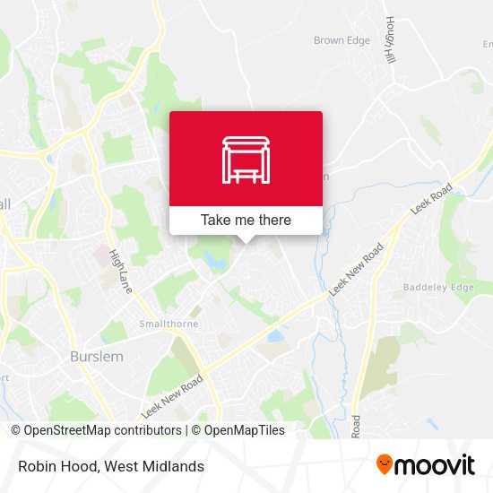 Robin Hood map