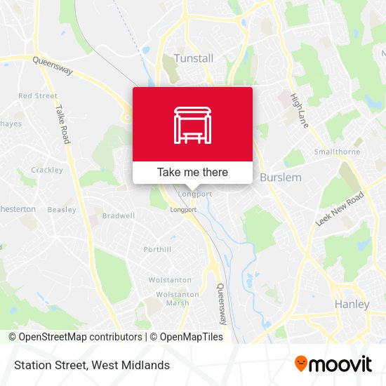 Station Street map