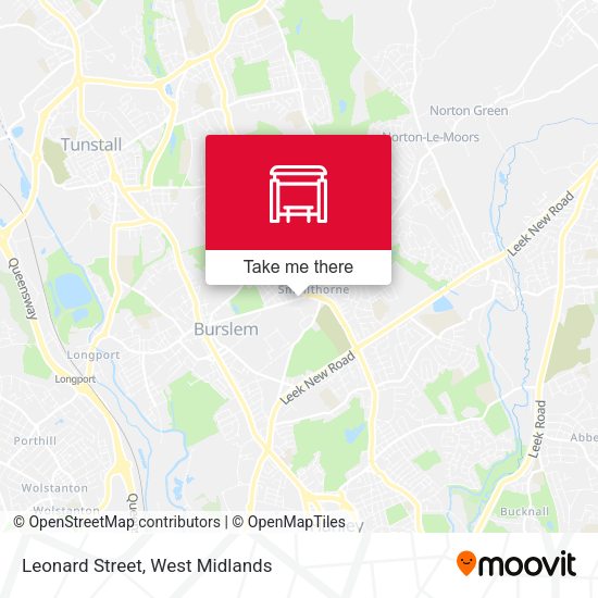 Leonard Street map