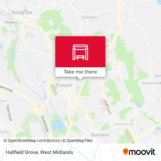 Hallfield Grove map