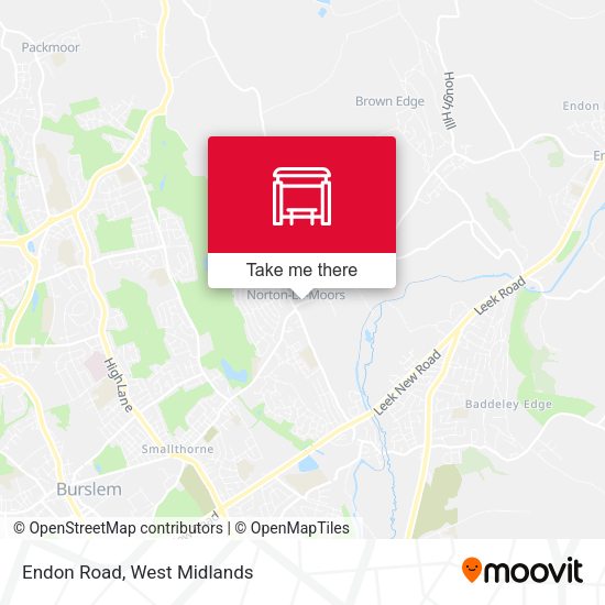 Endon Road map