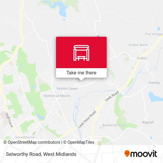 Selworthy Road map