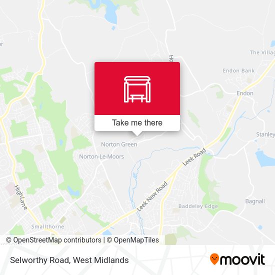 Selworthy Road map