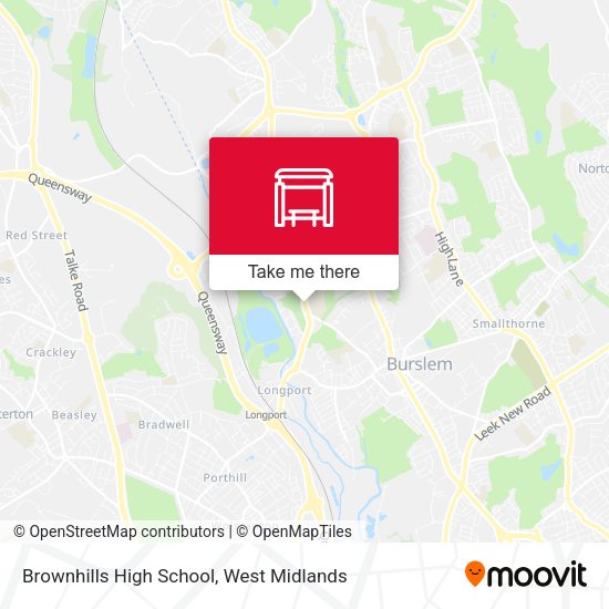 Brownhills High School map