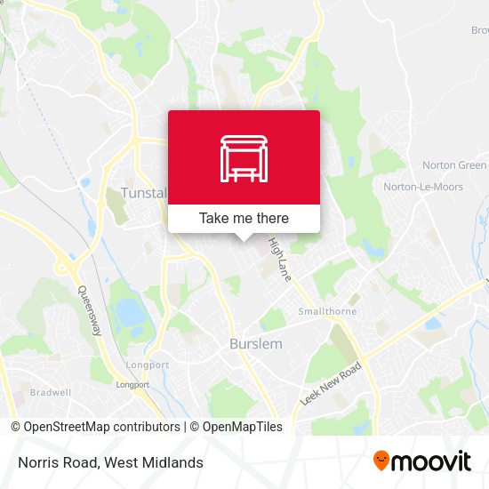 Norris Road map