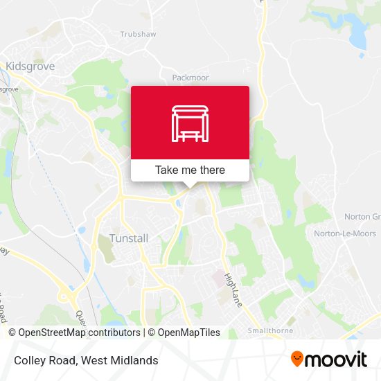 Colley Road map