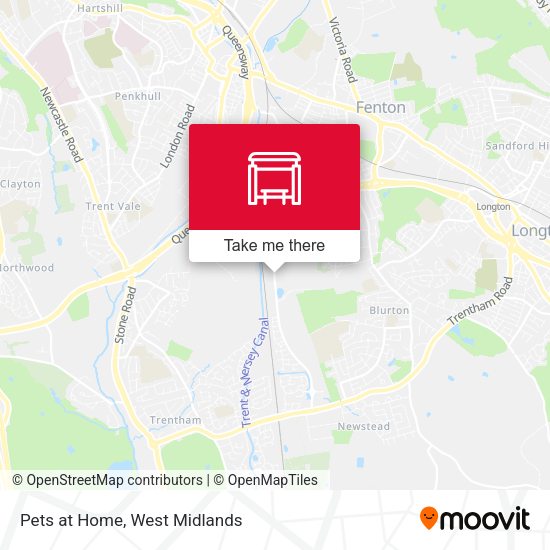 Pets at Home map