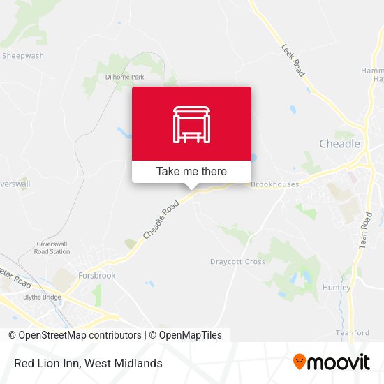 Red Lion Inn map