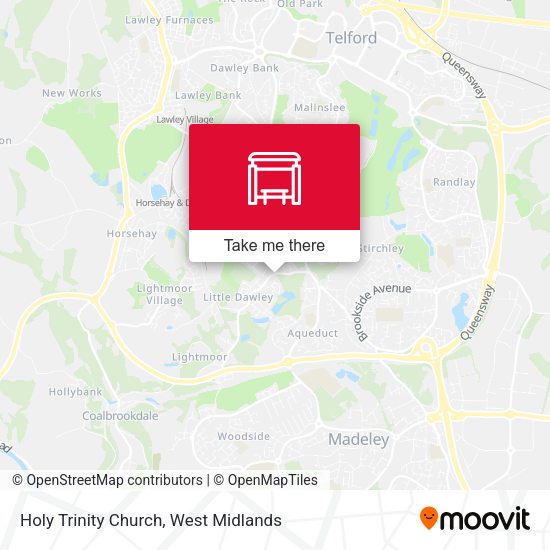 Holy Trinity Church map